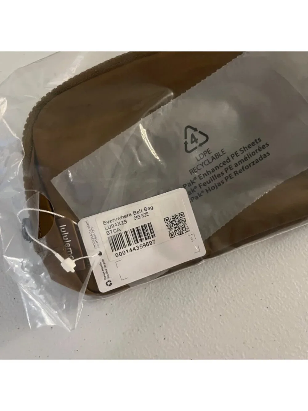 Lululemon Athletic Everywhere Belt Bag 1L Burnt Caramel NWT One Size